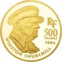 500 Francs (Winston Churchil)