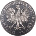10 Złotych (70th Anniversary of 1863 Insurrection)