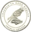 1 Kuruş (Bearded Vulture - Sakallı akbaba - Gypaetus barbatus)
