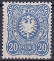Imperial eagle and crown in oval, PFENNIG