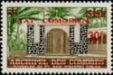 Mausoleum of Saïd Mohamed Cheikh overprinted and surcharged