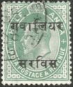 King Edward VII - overprinted