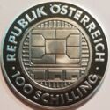 100 Schilling (Communications - millenium)