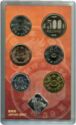 Various Yen (Mint set 2014 - 25th International Coin Convention)