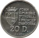 20 Diners (XXV Summer Olympic Games 1992 Barcelona - Equestrian)