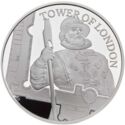 5 Pounds (Tower of London, The Yeoman Warders - Piedfort)