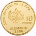 10 Pesos (18th World Championship Football 2006 Germany)
