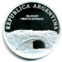 1 Peso (Bicentennial - Glaciar Perito Moreno)
