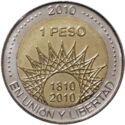 1 Peso (Bicentennial "Aconcagua")