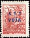 Yugoslavia Stamp Overprint "STT VUJA"