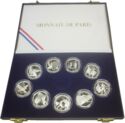 Various Francs (Proof set 1991'92 - XVI Winter Olympic Games 1992 Albertville)