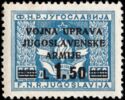 Yugoslavia Stamp Overprint "VOJNA ... ARMIJE"