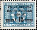 Yugoslavia Stamp Overprint "VOJNA ... ARMIJE"