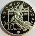 10 Euro (250th Birth anniv. sculptor Antonio Canova)