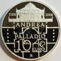 10 Euro (500th Birth anniv. architect Andrea Palladio)
