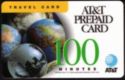 'AT&T Prepaid Card' 'Travel Card' (World Globes)