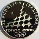 5 Euro (XX Winter Olympic Games 2006 Torino - Skiing)