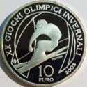 10 Euro (XX Winter Olympic Games 2006 Torino - Skiing)