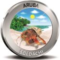 5 Florin (Soldachi, hermit crab in Papiamento)