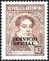Bernardino Rivadavia (1780-1845), ovpt.
