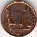1 Euro Cent (Jean Parisot de la Valette)