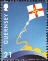 Guernsey Flag on Kite
