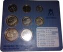 Various Pesetas (Mixed mint set 2000-'01)
