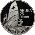 25 Florin (XXV Olympic Summer Games 1992 Barcelona - Windsurfing)