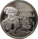 25 Florin (500th Anniversary of the Discovery of Aruba)