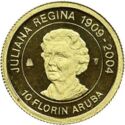 10 Florin (Death of 5th queen Juliana 1909-2004)