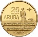 25 Florin (30th Ann. anthem & flag, 20th ann. Status Aparte)