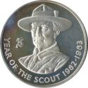 25 Pence (International Year of the Scout)