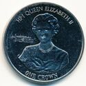 1 Crown (HM Q Elizabeth II: Longest Reigning British Monarch)