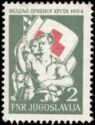 Charity stamp (Red Cross week)