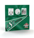 25 Cents (100th Anniversary of Grey Cup. Saskatchewan Roughriders)