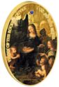 1 Crown (Leonardo - Virgin of the Rocks - Louvre)