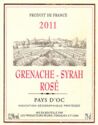 Pays d'Oc IGP 2011 Grenache Syrah - Pierre Chanau