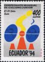 Cyclists, Equator Monument