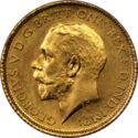 ½ Sovereign (George V)