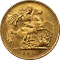 ½ Sovereign (George V)