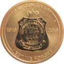 1 Dollar (Returned & Services League of Australia Centenary. Coin & Stamp)
