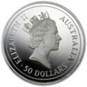50 Dollars (Bullion - Kookaburra)