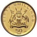 50 Shillings (Fifty - Visit of Pope Paul VI)