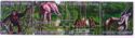 Strip of 4 Stamps with African Animals