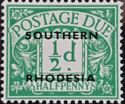 Postage Due Stamps of Great Britain, overprinted