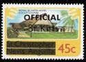 Royal St. Kitts Hotel and golf course - overprinted