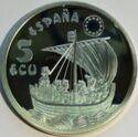 5 Ecu (Homage to the Spanish Navy)