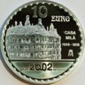 10 Euro (Antonio Gaudi - Architect)