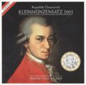 Various Euro (Mint Set 2003 - Composer Wolfgang Amadeus Mozart - 1 Euro)