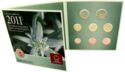 Various Euro (Mint set 2011 - Alpine edelweiss - 2 Euro Cent)